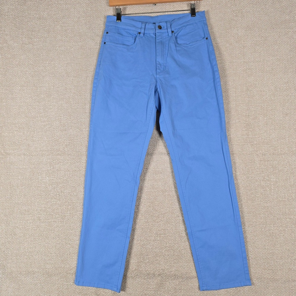 FootJoy Mens Golf Pants 30x30  Blue 5-Pocket Stretch Cotton Twill Trousers EUC‎